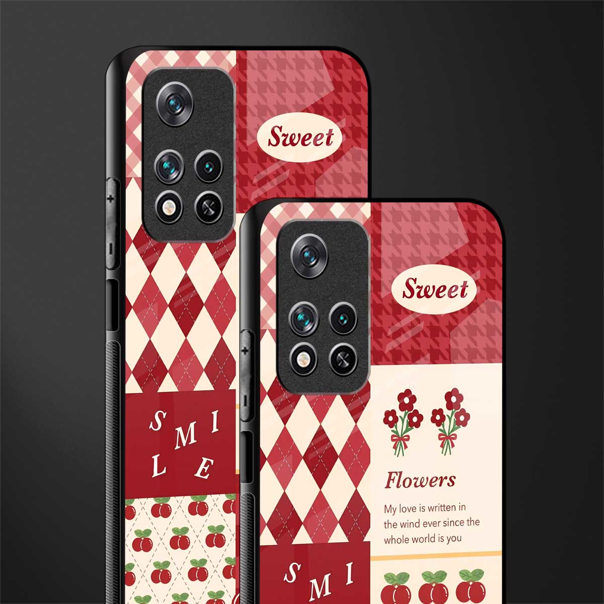 you're my world red edition glass case for poco m4 pro 5g image-2