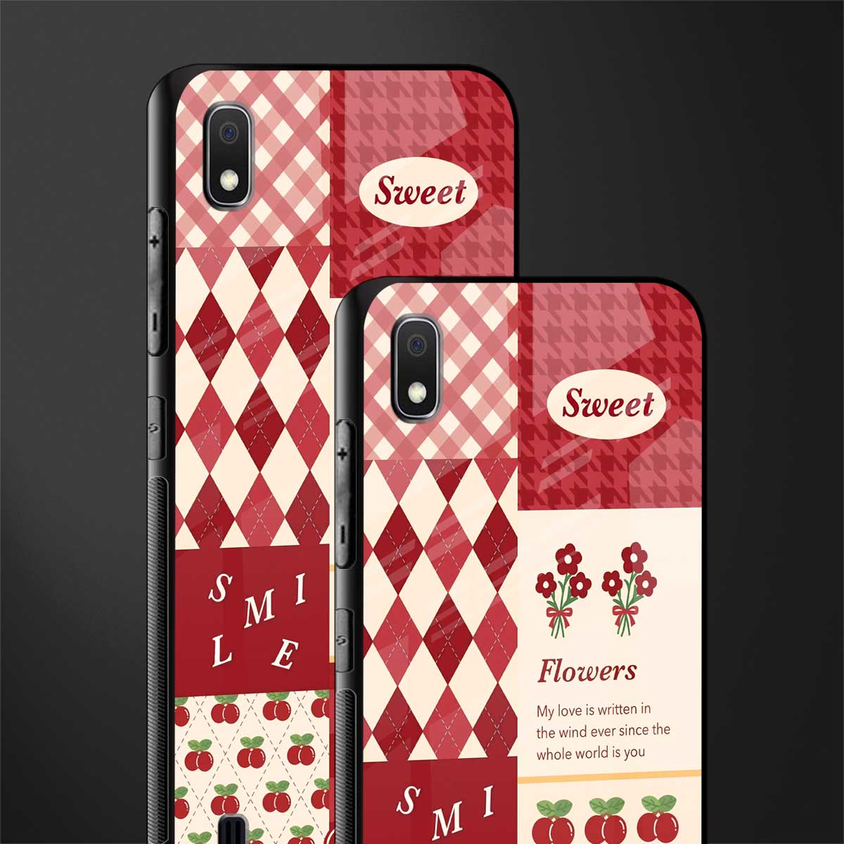 you're my world red edition glass case for samsung galaxy a10 image-2