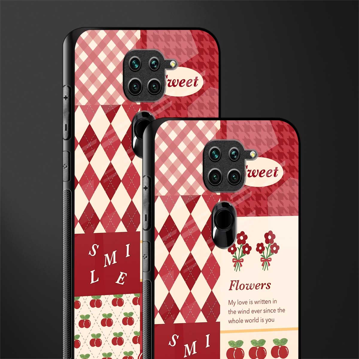 you're my world red edition glass case for redmi note 9 image-2