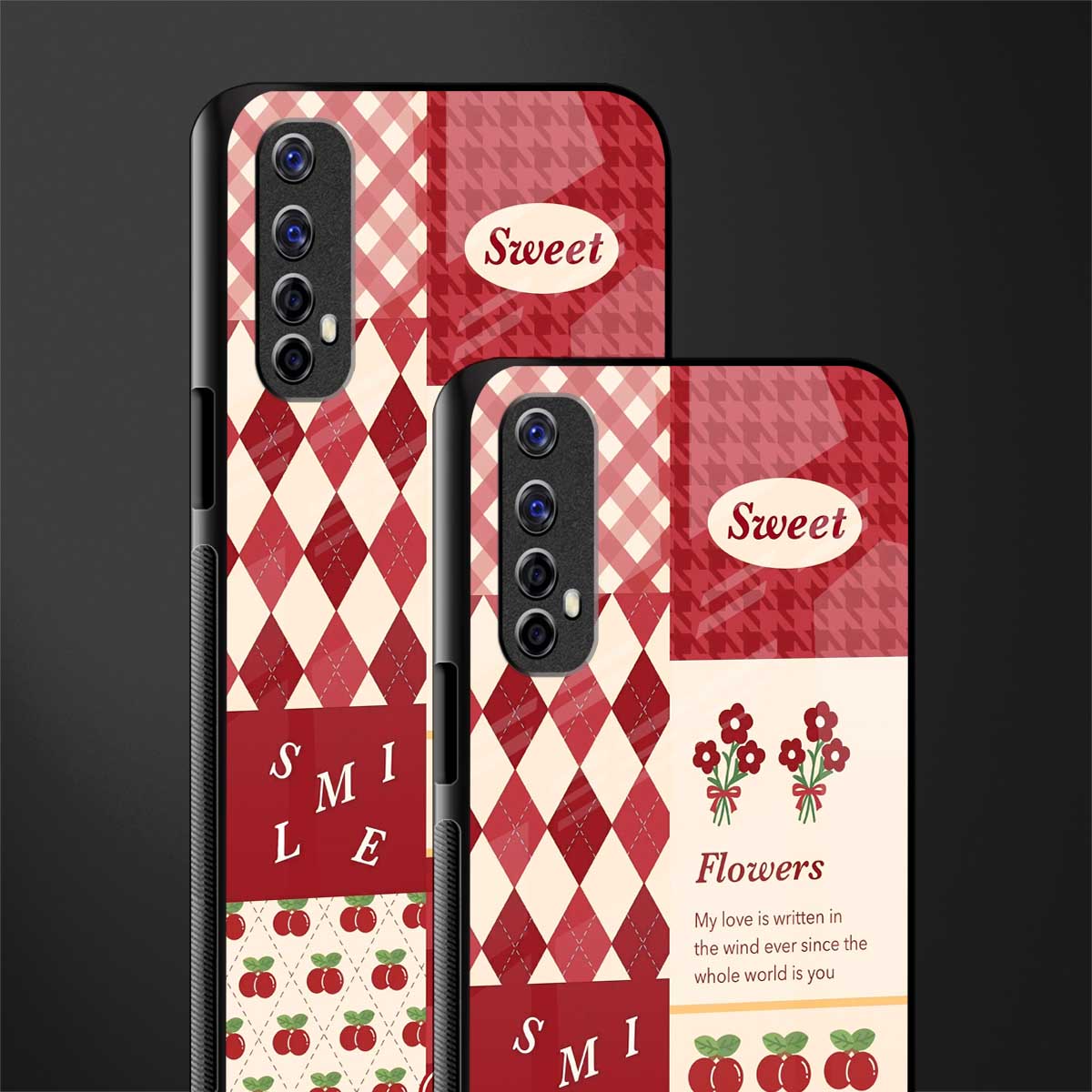 you're my world red edition glass case for realme 7 image-2