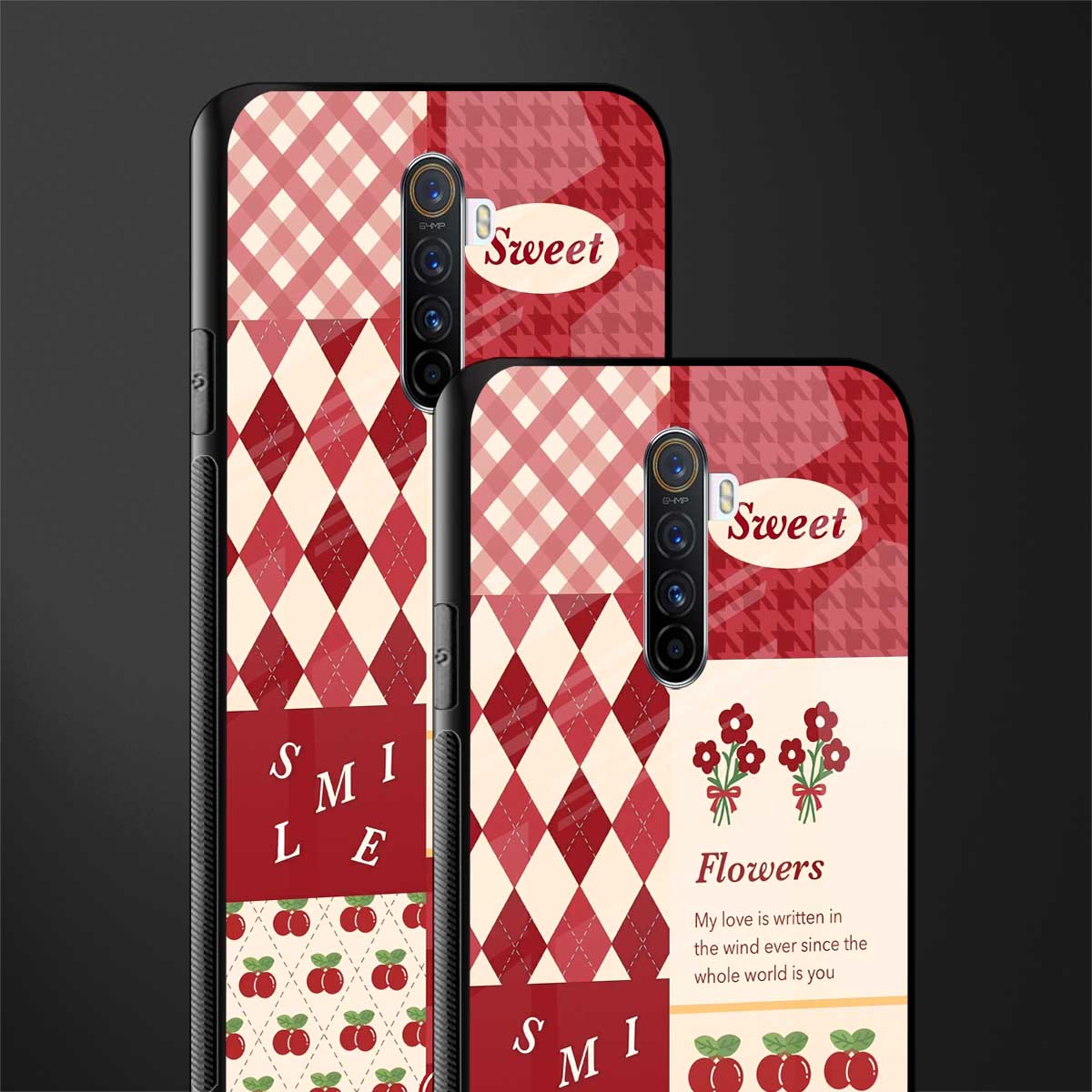 you're my world red edition glass case for realme x2 pro image-2