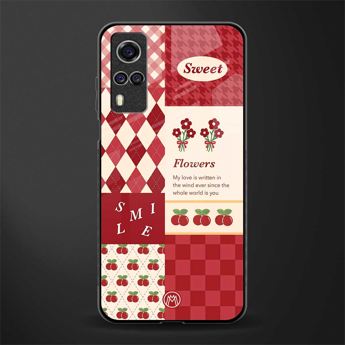 you're my world red edition glass case for vivo y51 image