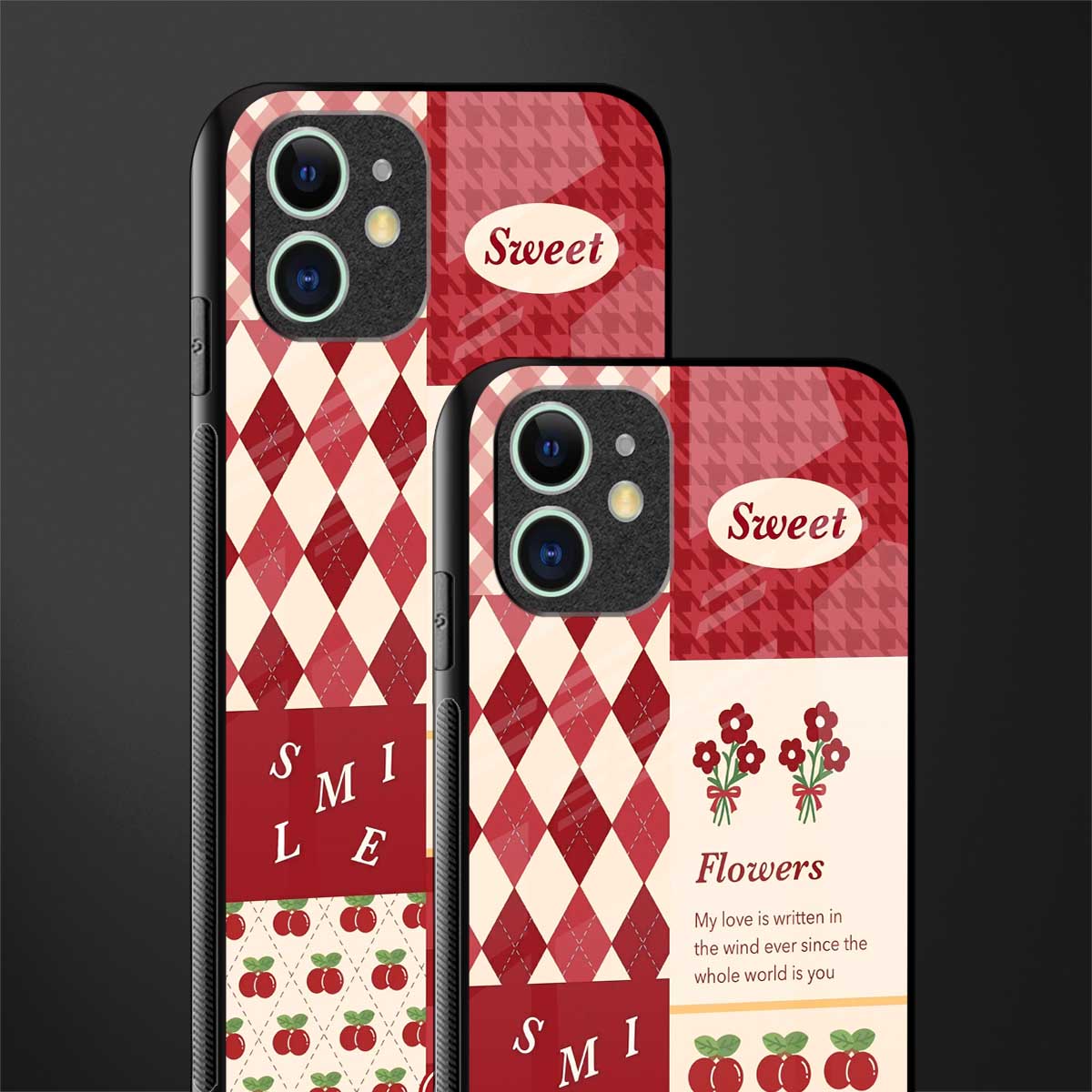 you're my world red edition glass case for iphone 11 image-2