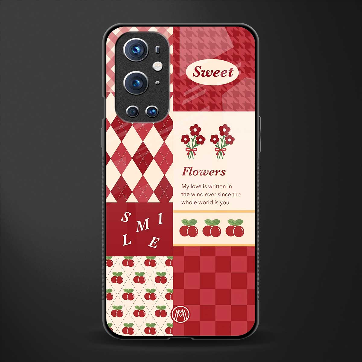 you're my world red edition glass case for oneplus 9 pro image