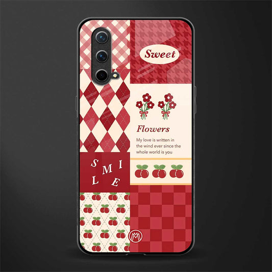 you're my world red edition glass case for oneplus nord ce 5g image