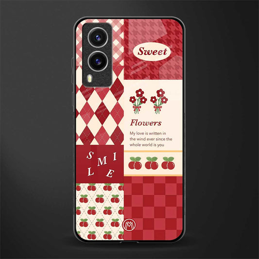 you're my world red edition glass case for vivo v21e 5g image