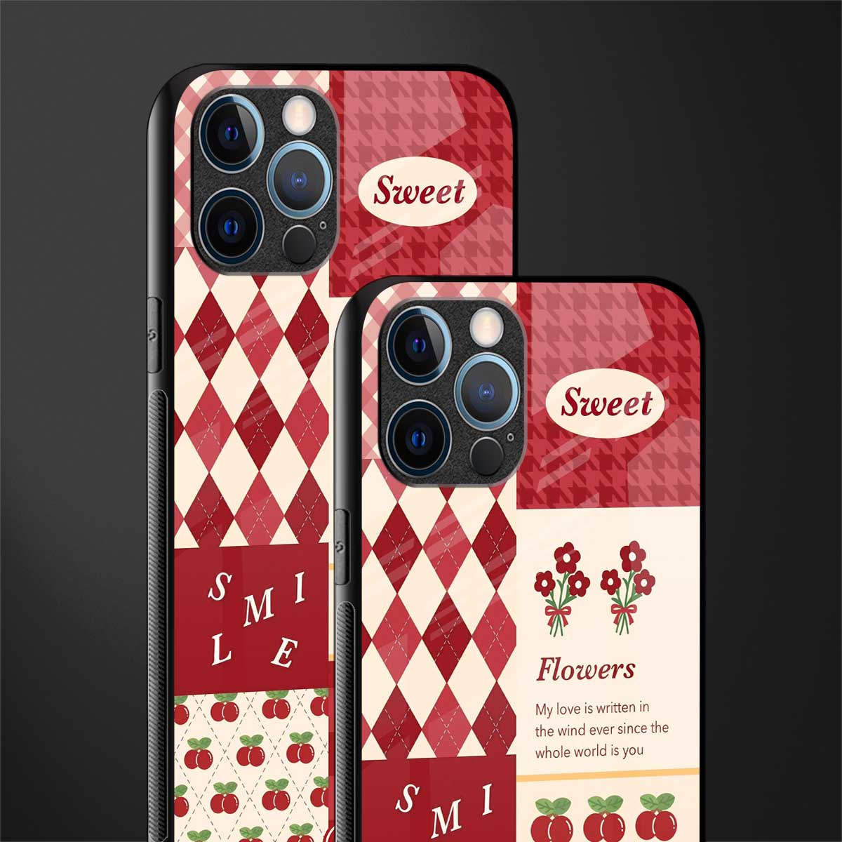 you're my world red edition glass case for iphone 12 pro max image-2