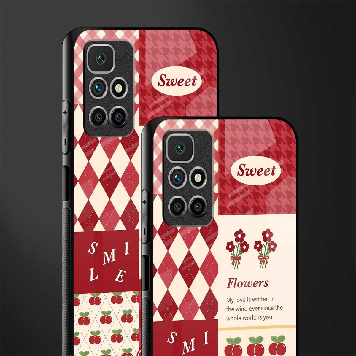 you're my world red edition glass case for redmi 10 prime image-2