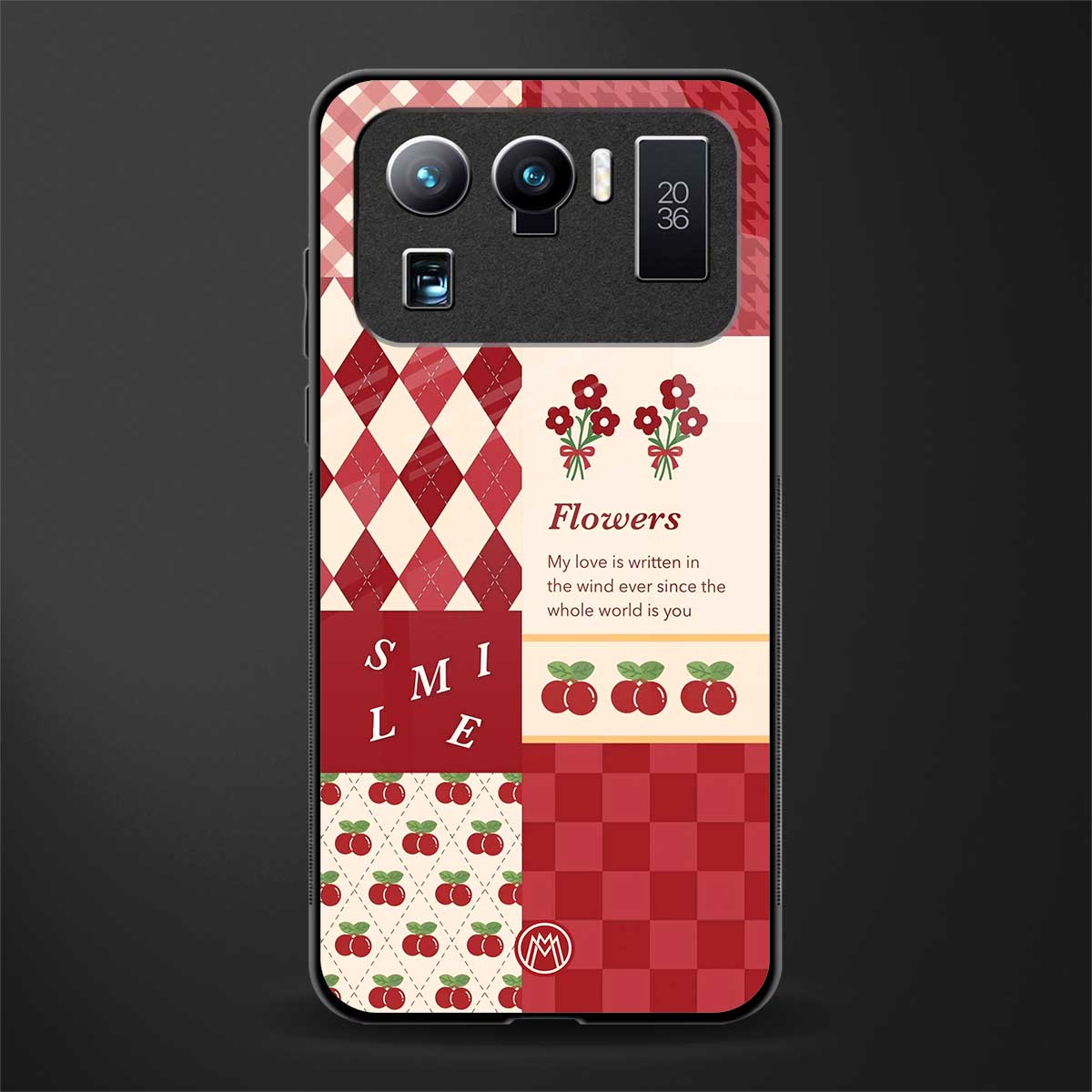 you're my world red edition glass case for mi 11 ultra 5g image