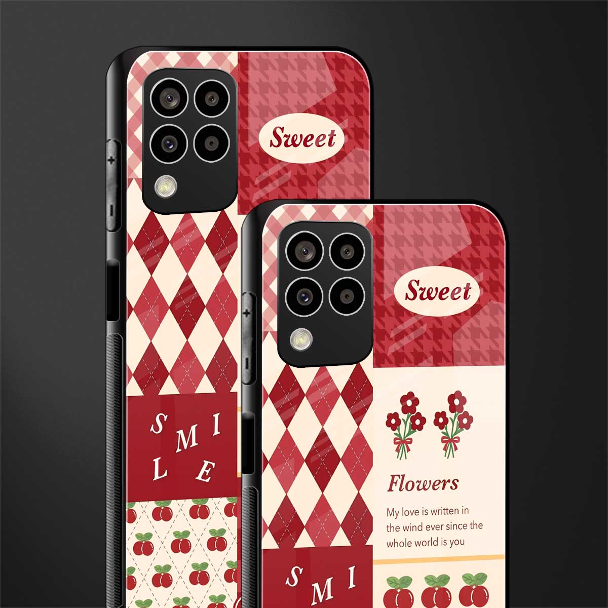you're my world red edition back phone cover | glass case for samsung galaxy m33 5g