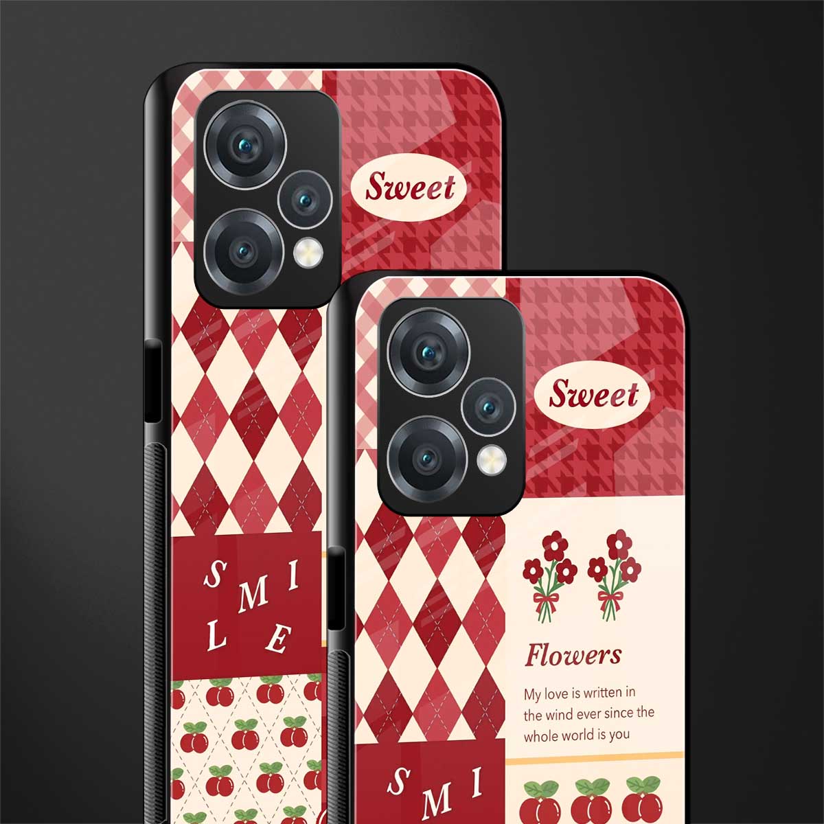 you're my world red edition back phone cover | glass case for oneplus nord ce 2 lite 5g