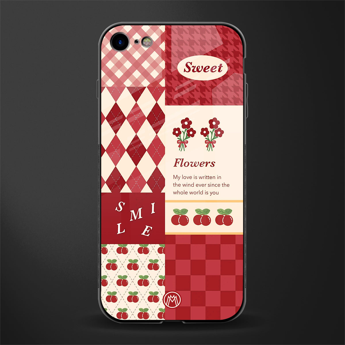 you're my world red edition glass case for iphone se 2020 image