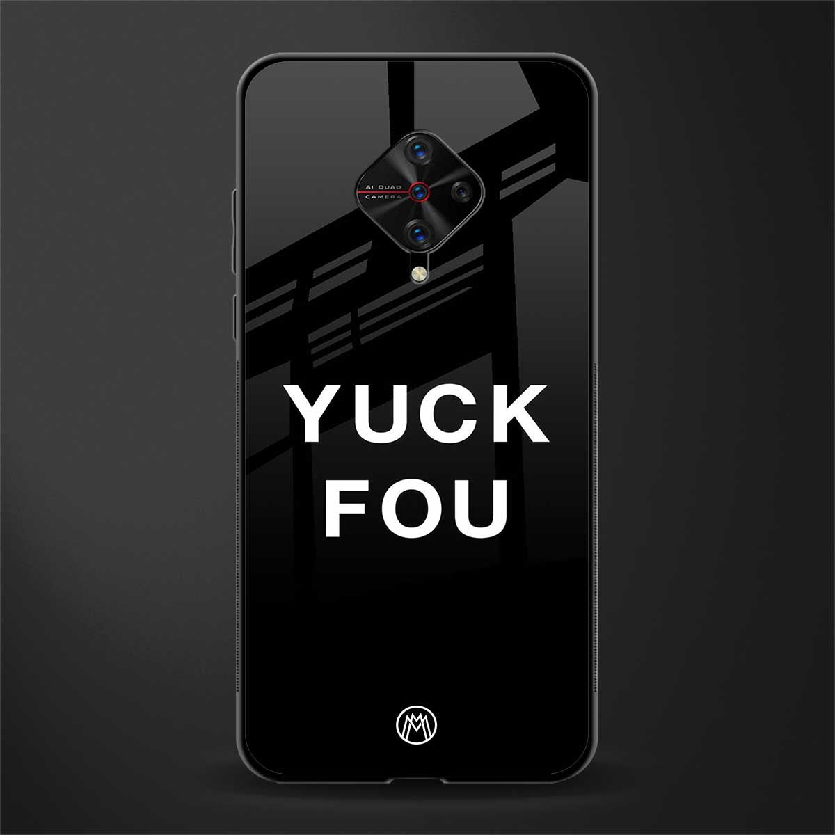 yuck fou glass case for vivo s1 pro image