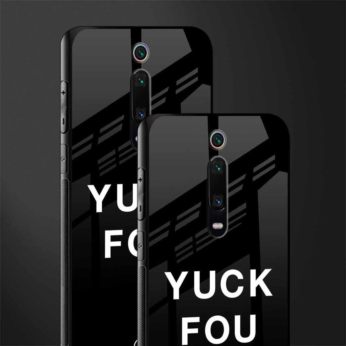 yuck fou glass case for redmi k20 image-2