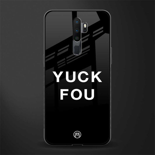 yuck fou glass case for oppo a5 2020 image