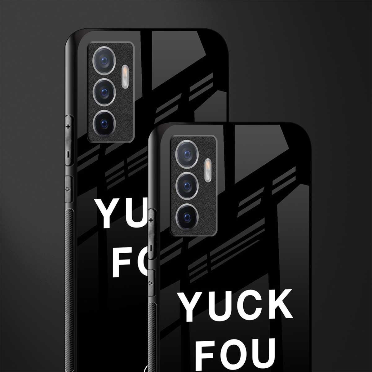 yuck fou glass case for vivo v23e image-2
