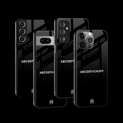 ABCDEFUCKOFF Phone Cover | Glass Case