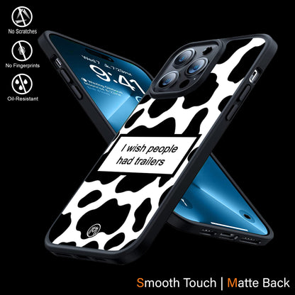 I Wish People Had Trailers Phone Cover | MagSafe Case
