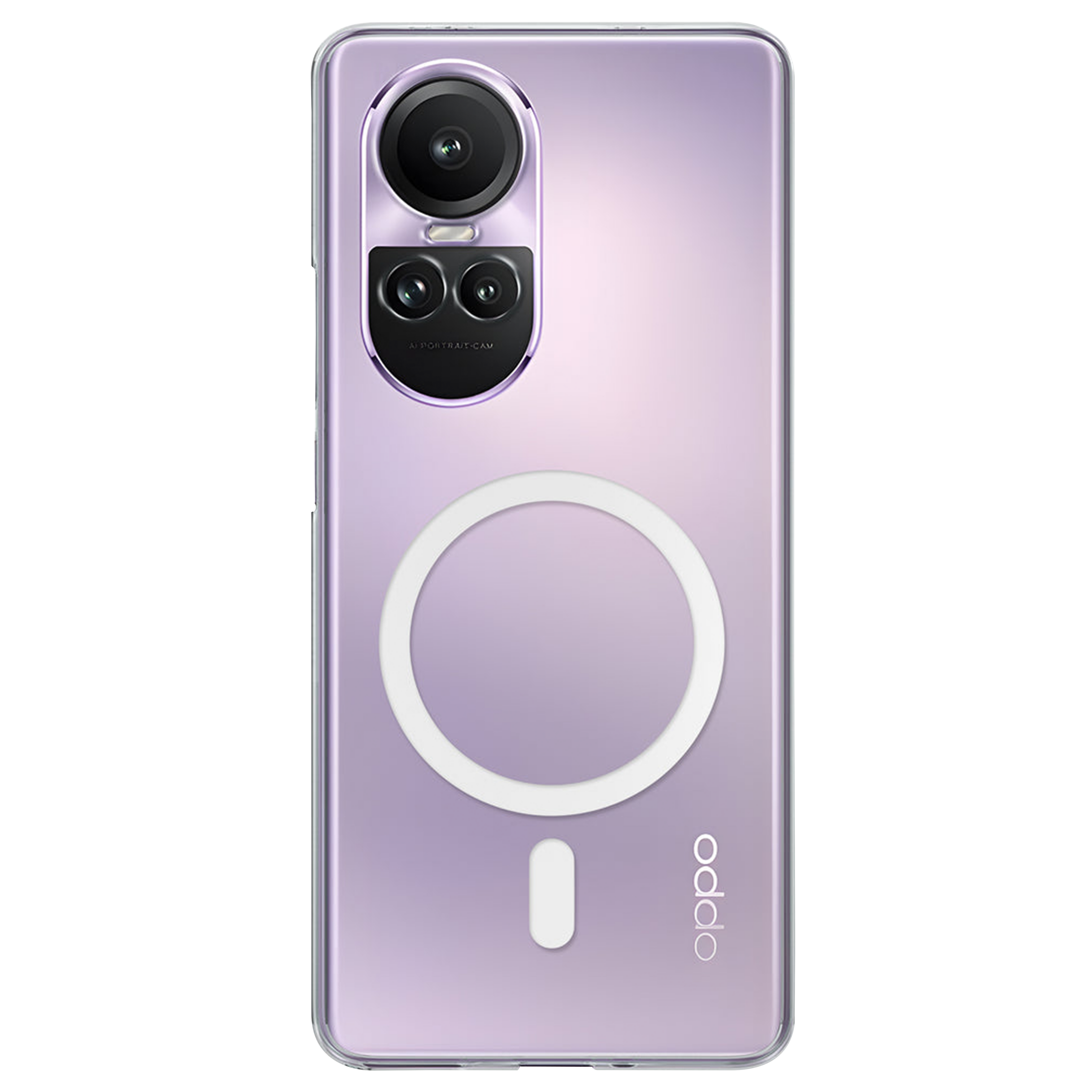 Anti Yellow Magsafe Clear Case for Oppo Reno 10 Pro