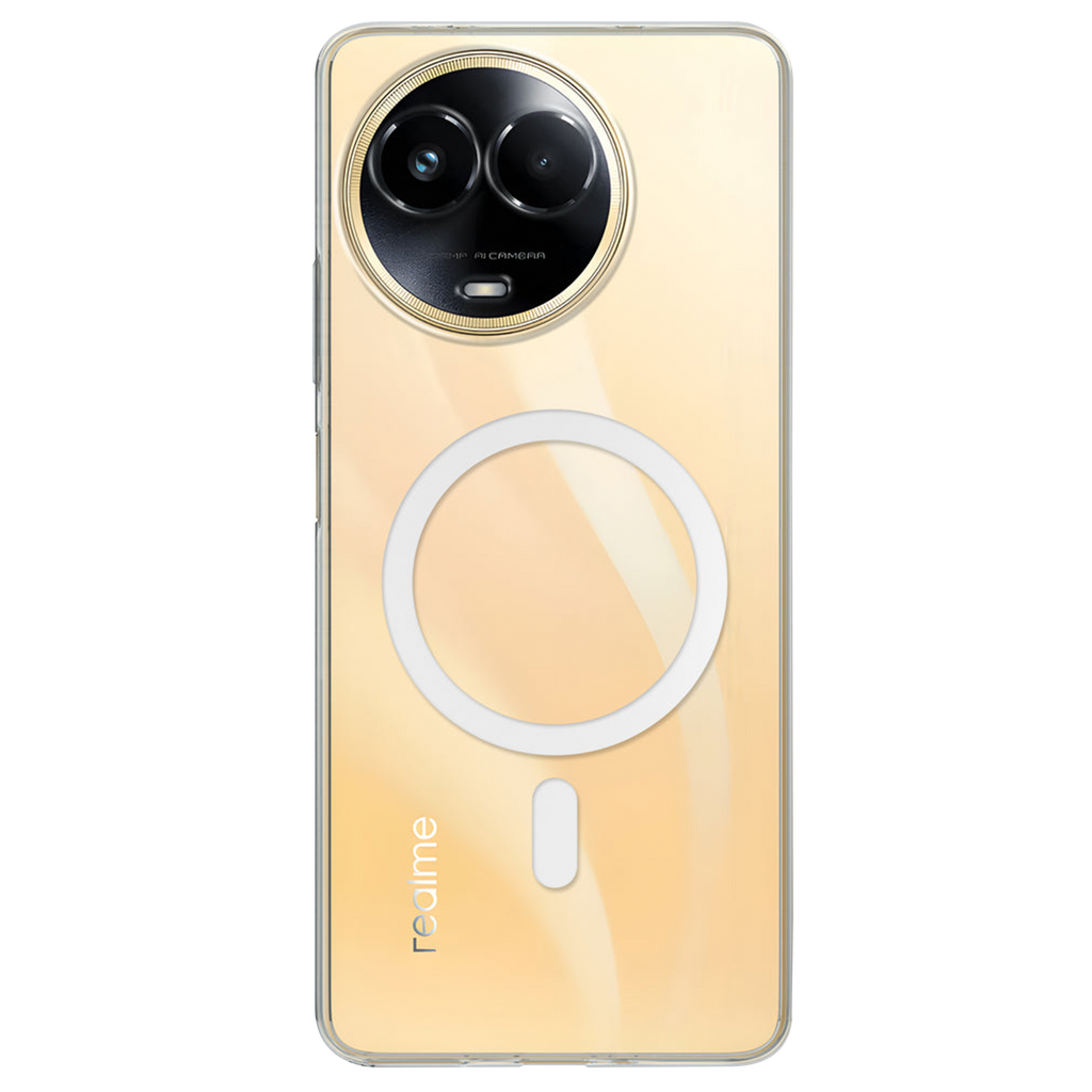 Anti Yellow Magsafe Clear Case for Realme 11 5G