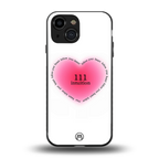 111 intuition back phone cover | glass case for iphone 13 mini