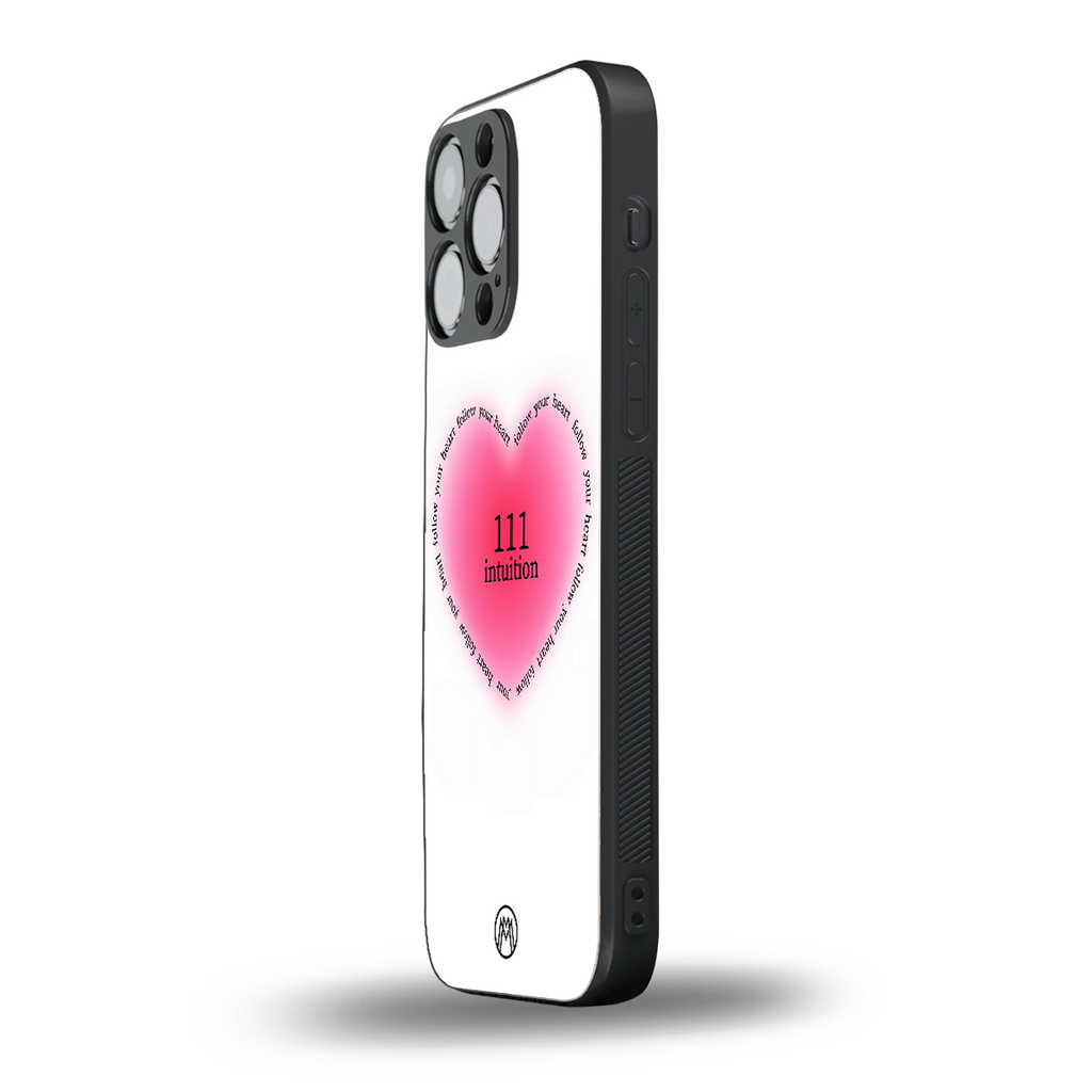 111 intuition back phone cover | glass case for iphone 13 pro max