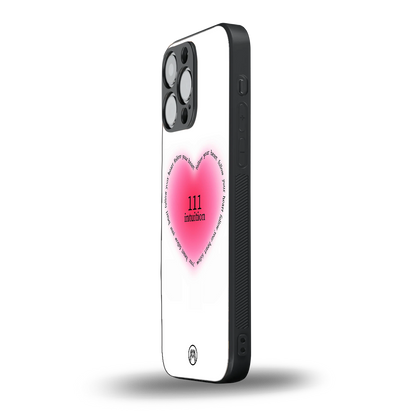 111 intuition back phone cover | glass case for iphone 13 pro max