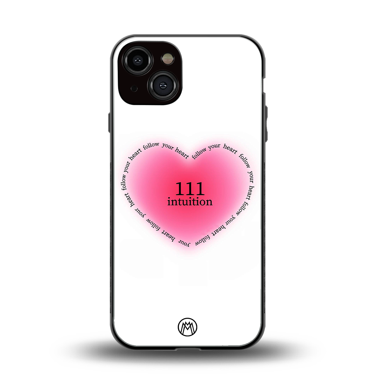 111 intuition back phone cover | glass case for iphone 13
