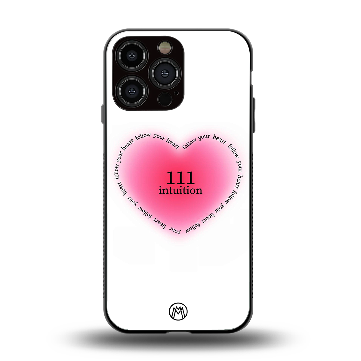 111 intuition back phone cover | glass case for iphone 14 pro max