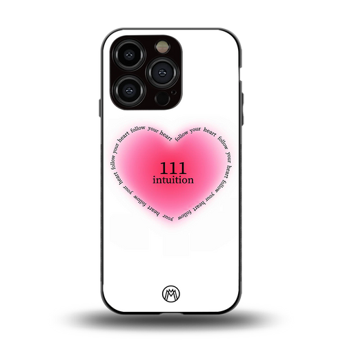 111 intuition back phone cover | glass case for iphone 14 pro