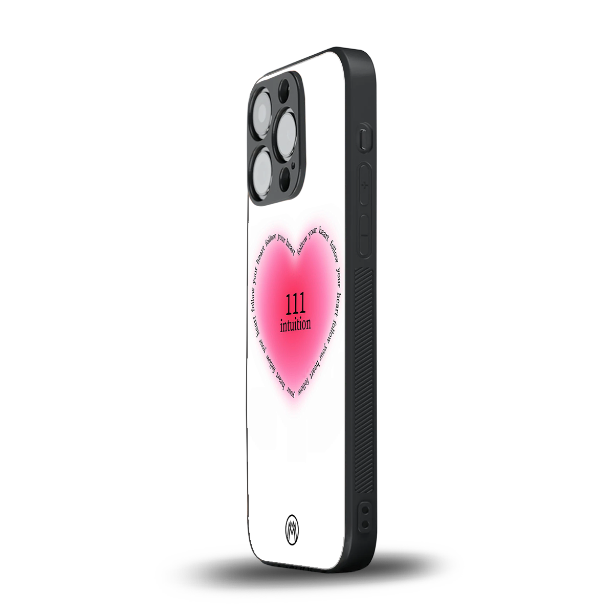 111 intuition back phone cover | glass case for iphone 15 pro