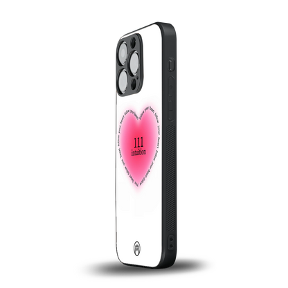 111 intuition back phone cover | glass case for iphone 14 pro