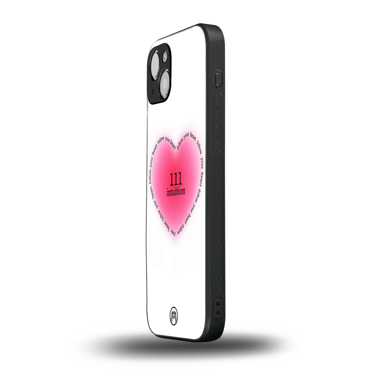 111 intuition back phone cover | glass case for iphone 15