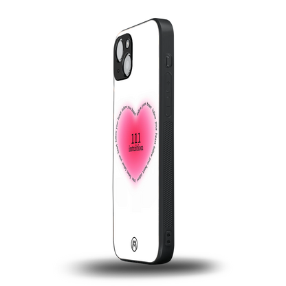 111 intuition back phone cover | glass case for iphone 15