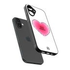 111 intuition back phone cover | glass case for iphone 16 plus