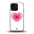 111 intuition back phone cover | glass case for iphone 16 pro