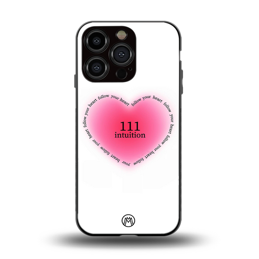111 intuition back phone cover | glass case for iphone 16 pro