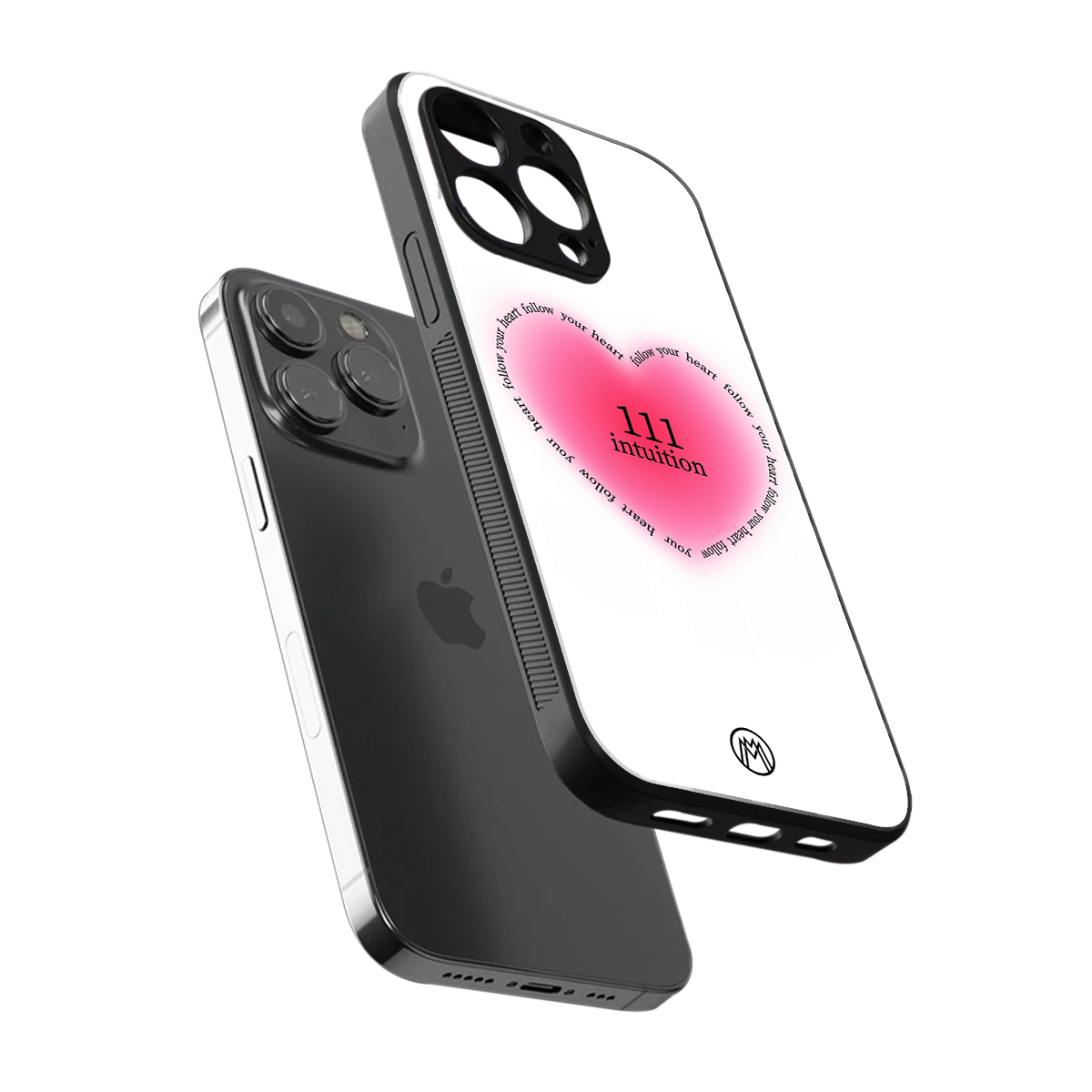 111 intuition back phone cover | glass case for iphone 16 pro
