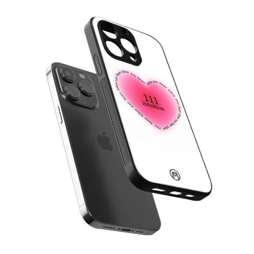 111 intuition back phone cover | glass case for iphone 16 pro