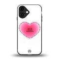 111 intuition back phone cover | glass case for iphone 16