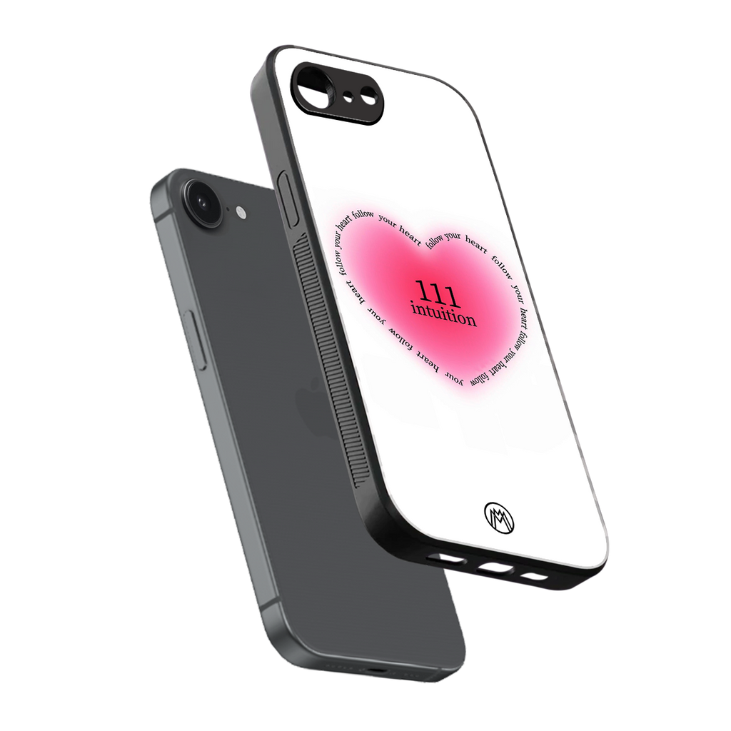 111 intuition back phone cover | glass case for iphone 16e