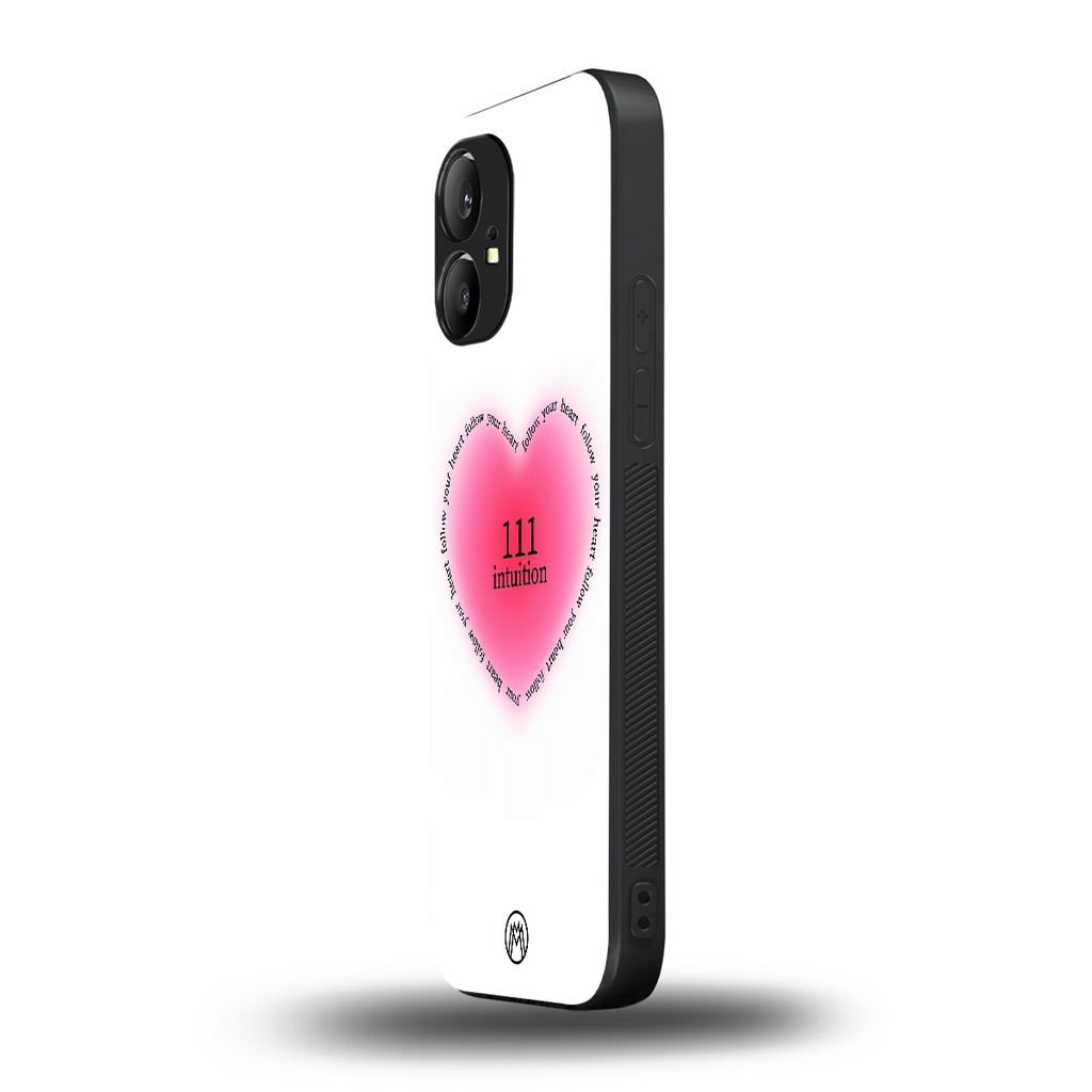 111 intuition back phone cover | glass case for nothing phone 1