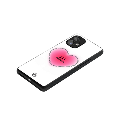 111 intuition back phone cover | glass case for nothing phone 1