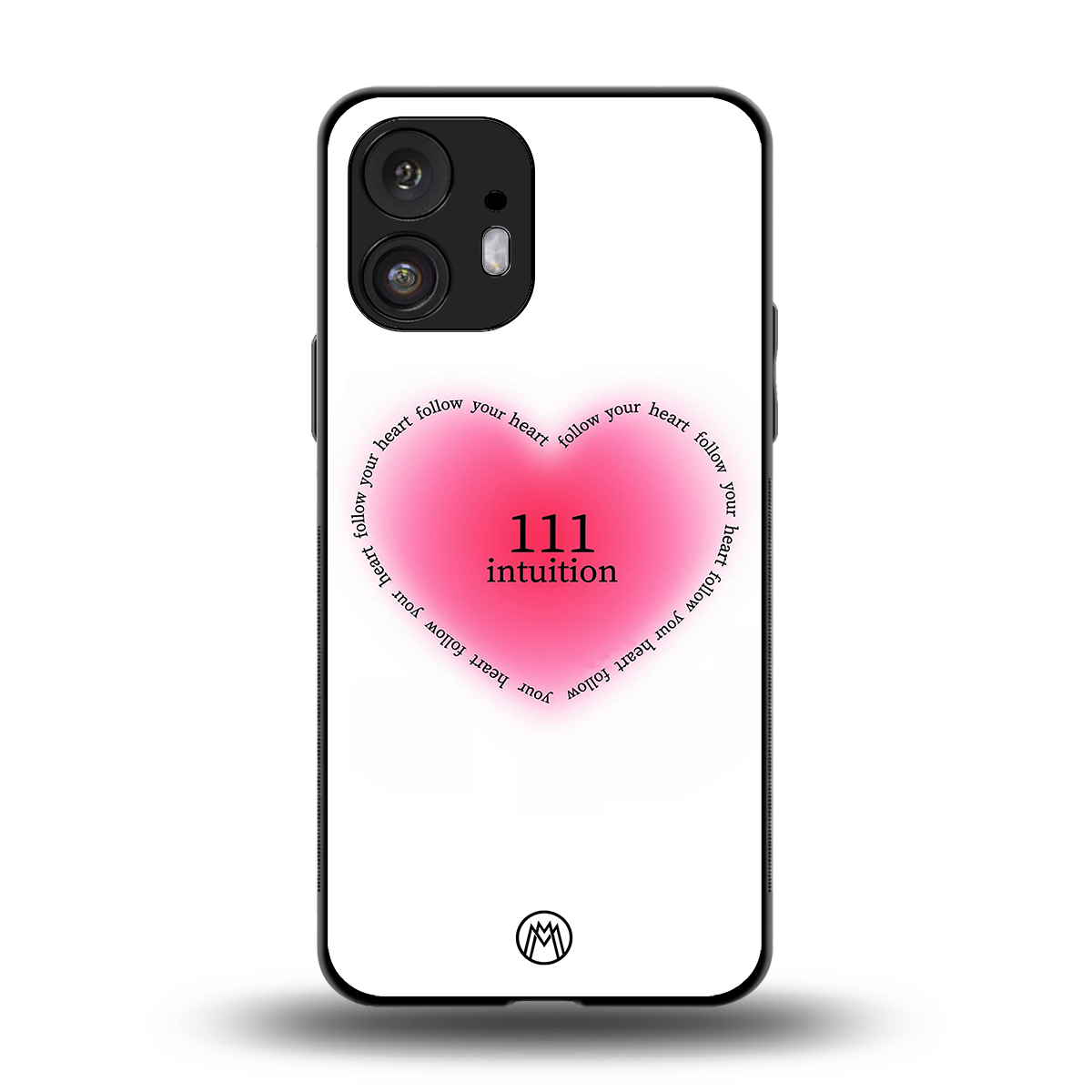 111 intuition back phone cover | glass case for nothing phone 2