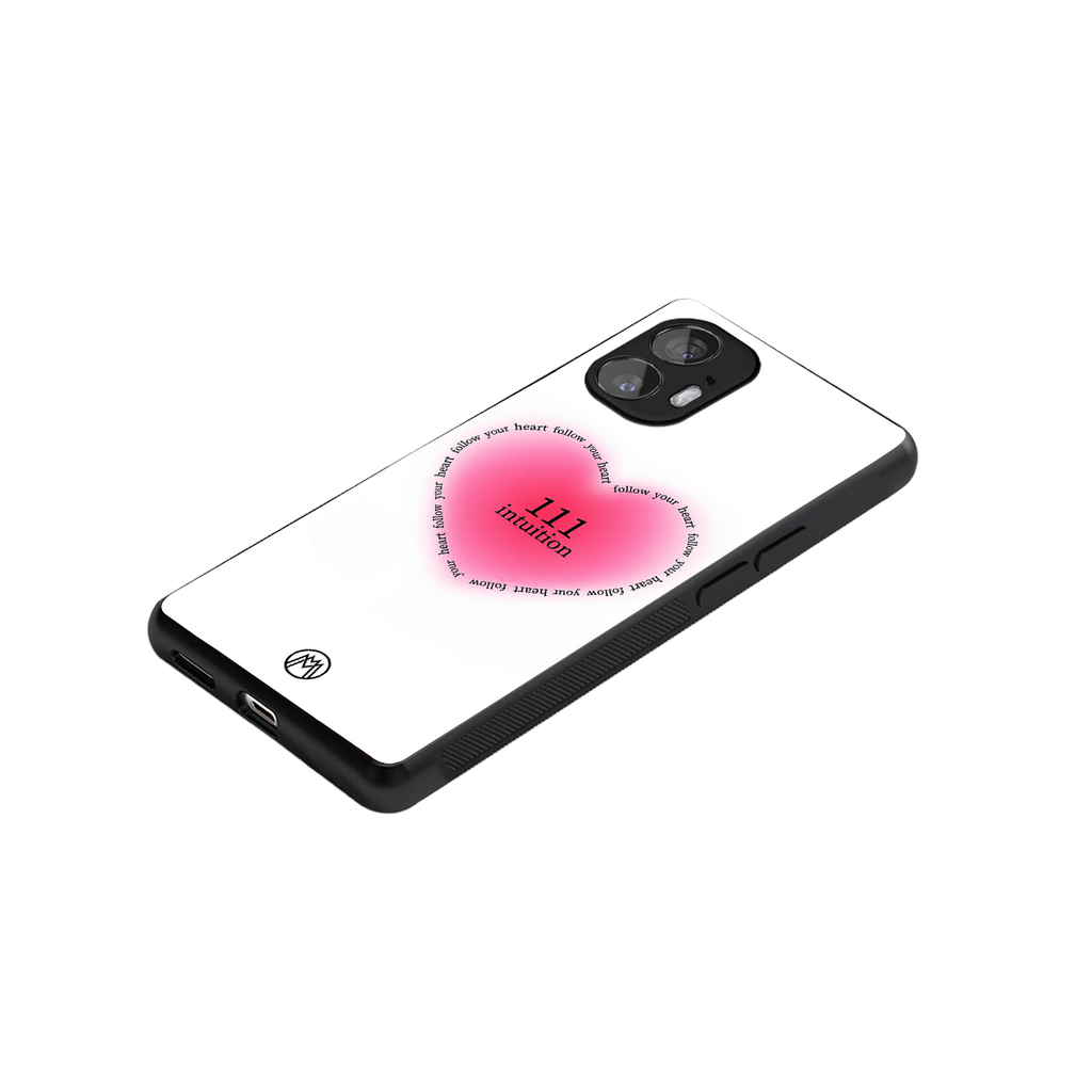 111 intuition back phone cover | glass case for nothing phone 2