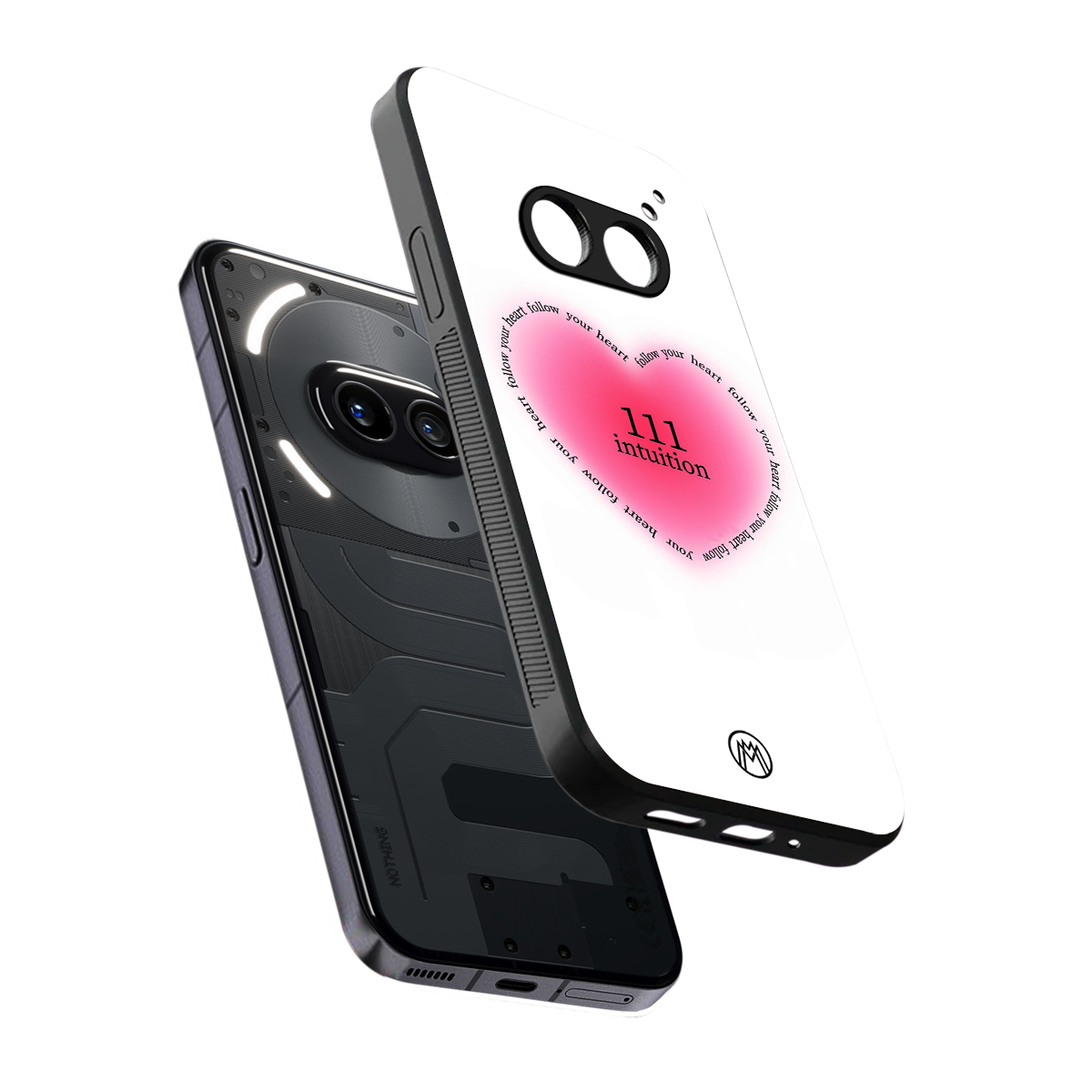 111 intuition back phone cover | glass case for nothing phone 2a