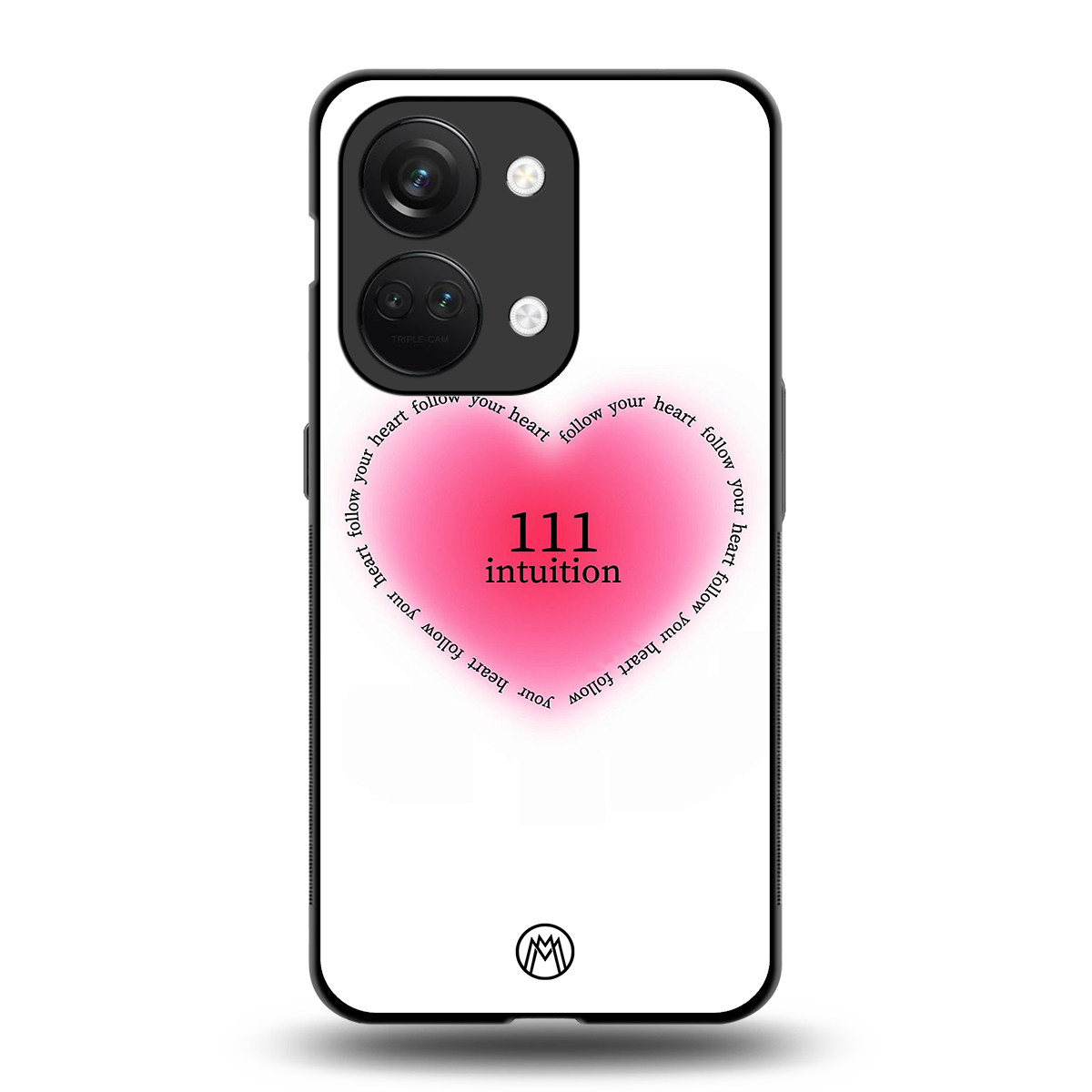 111 intuition back phone cover | glass case for oneplus nord 3