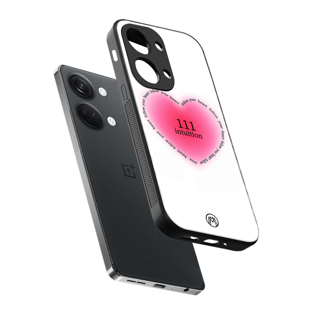 111 intuition back phone cover | glass case for oneplus nord 3