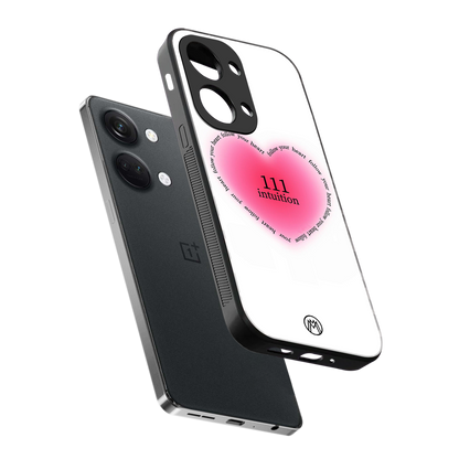 111 intuition back phone cover | glass case for oneplus nord 3