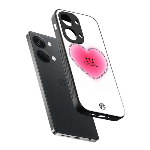 111 intuition back phone cover | glass case for oneplus nord 3